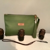 GREEN COLLECTION - Leather Clutch