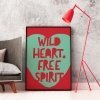 wild heart free spirit print baldy and the fidget