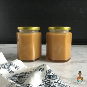 Salted Caramel Sauce Jar