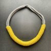The Rita Necklace Handmade by Tinni Lemon Yellow