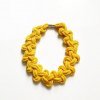 Chunky Lilly Necklace Yellow