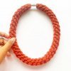 Emilia Necklace by Handmade by Tinni in Rust 3
