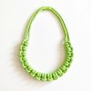 The Knotty Necklace Lime Green Handmade By Tinni Lifestyle Shot 10 Copy