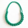 The Knotty Necklace Lime Green Handmade By Tinni Lifestyle Shot 22