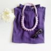 The Knotty Necklace Violet Handmade By Tinni Lifestyle Shot 7 Copy