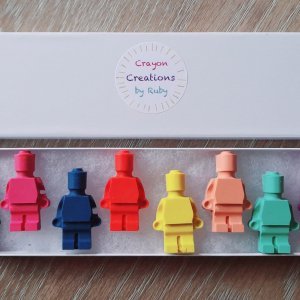 Block Character Crayons Gift set